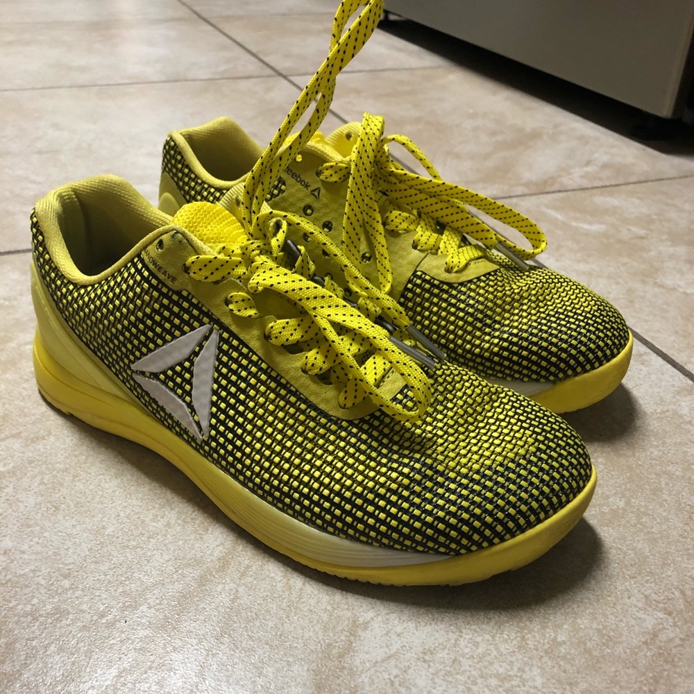 Yellow Reebok Nano’s